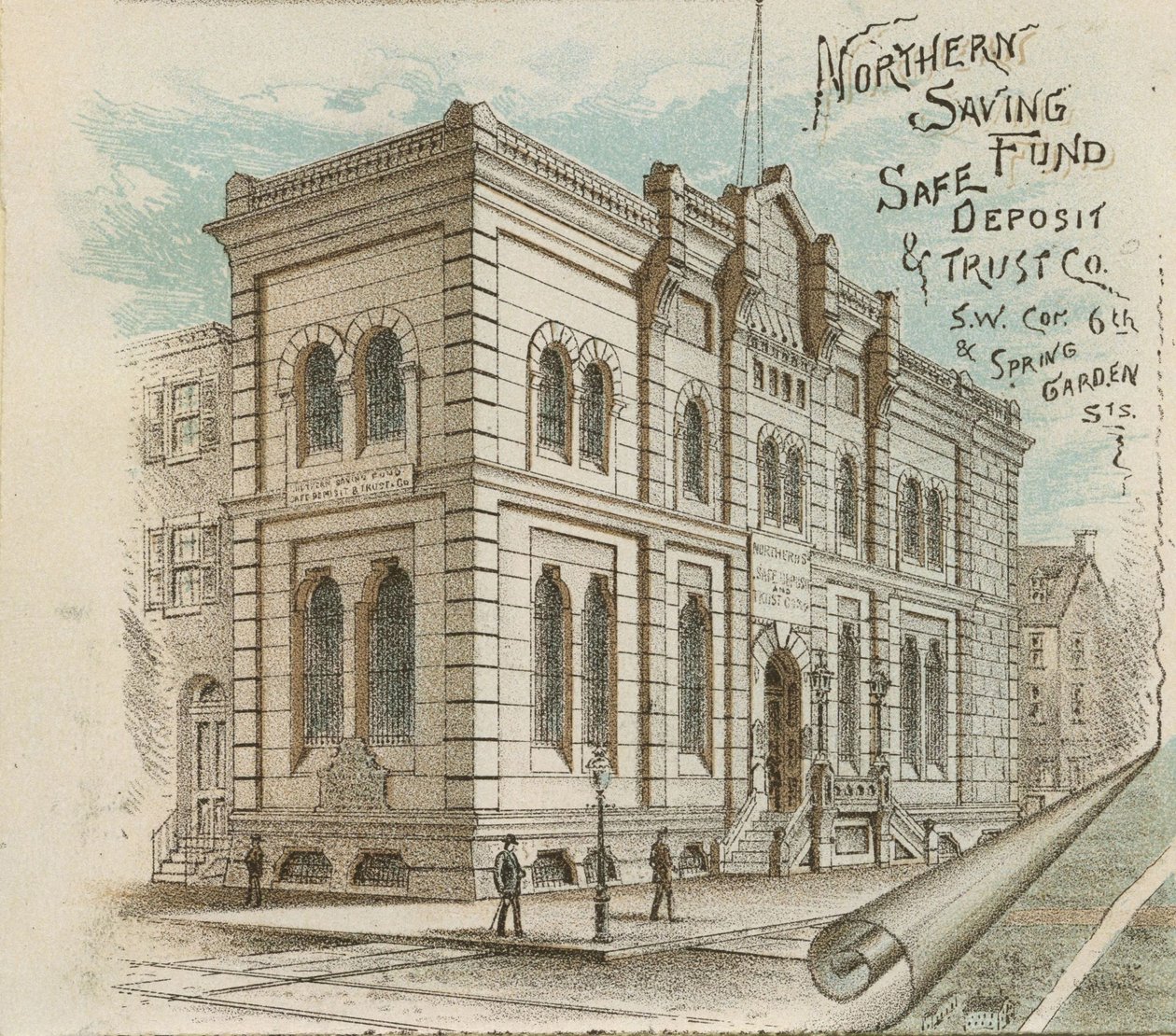 Northern Saving Fund Safe Deposit & Trust Co., 1885-86 de American School