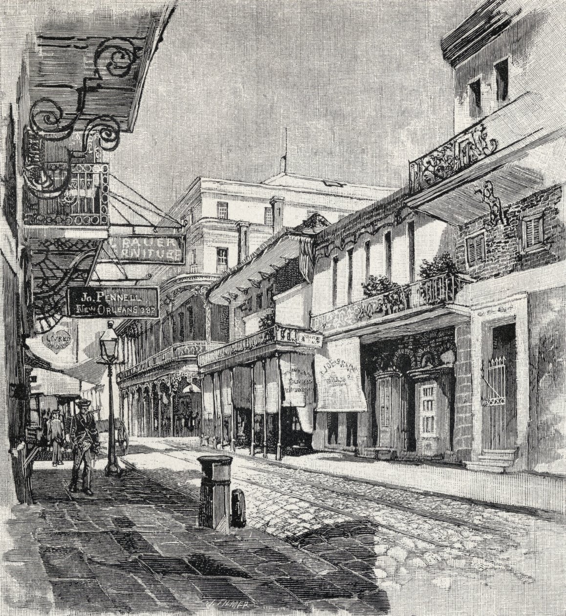 Antiguo Hotel St. Louis, luego La Casa del Estado, Nueva Orleans, de 