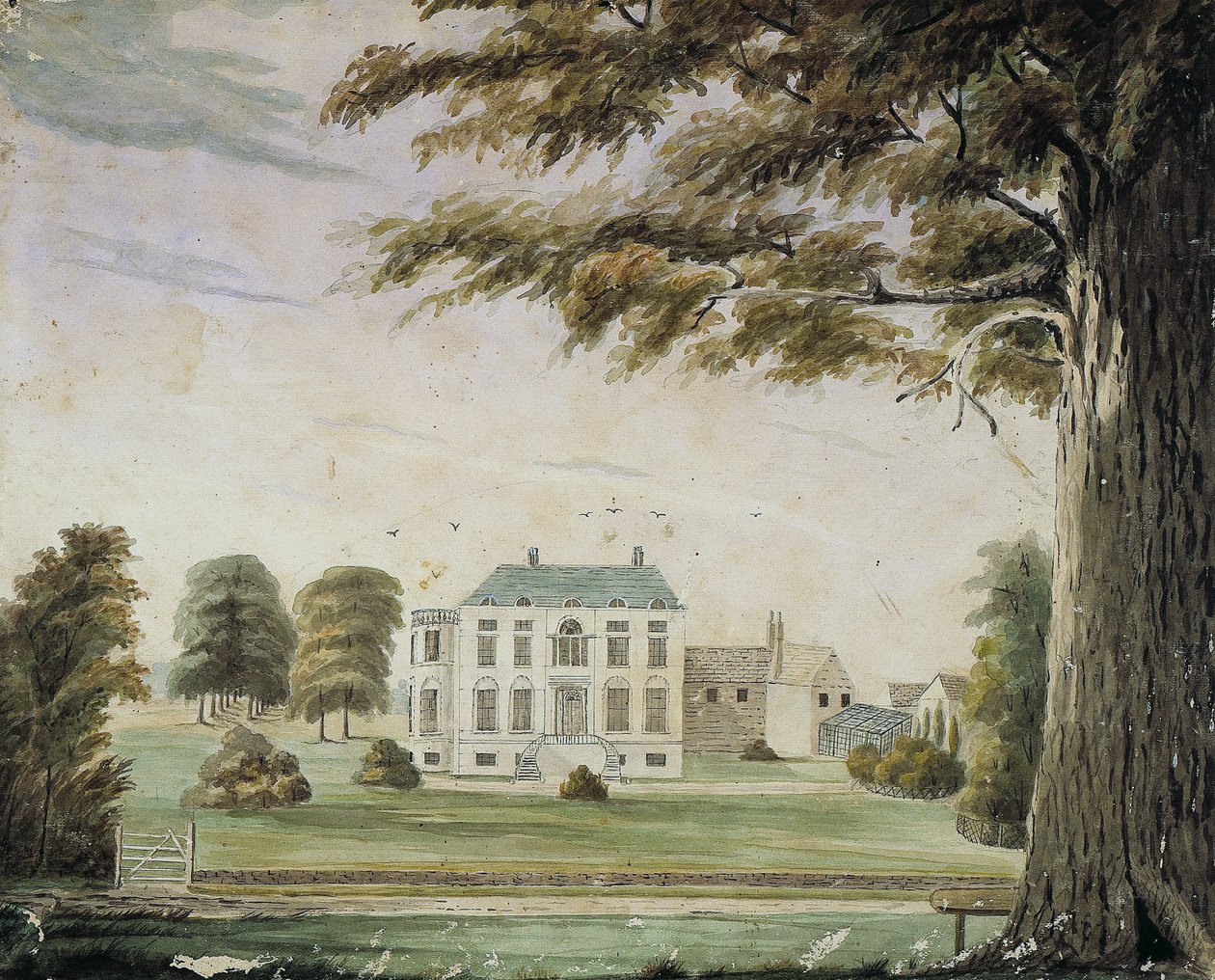 Park House, Inglaterra: Hogar de Richard Flower, padre de George Flower de American School