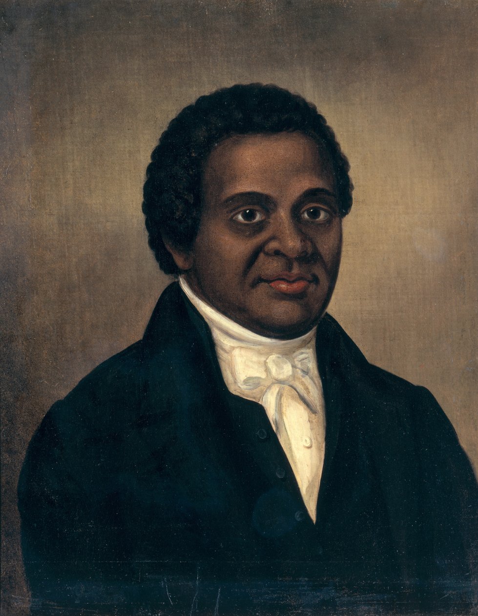 Peter Williams, c.1810 (óleo sobre lienzo) de American School