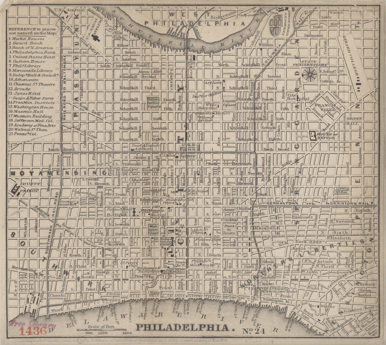Filadelfia, 1848 de American School