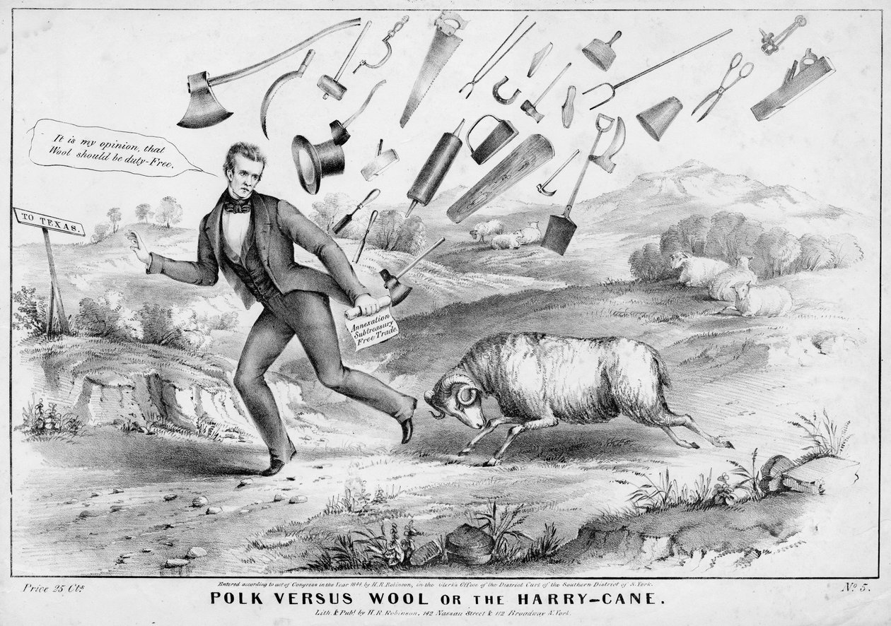 Polk contra lana, o, El huracán de American School