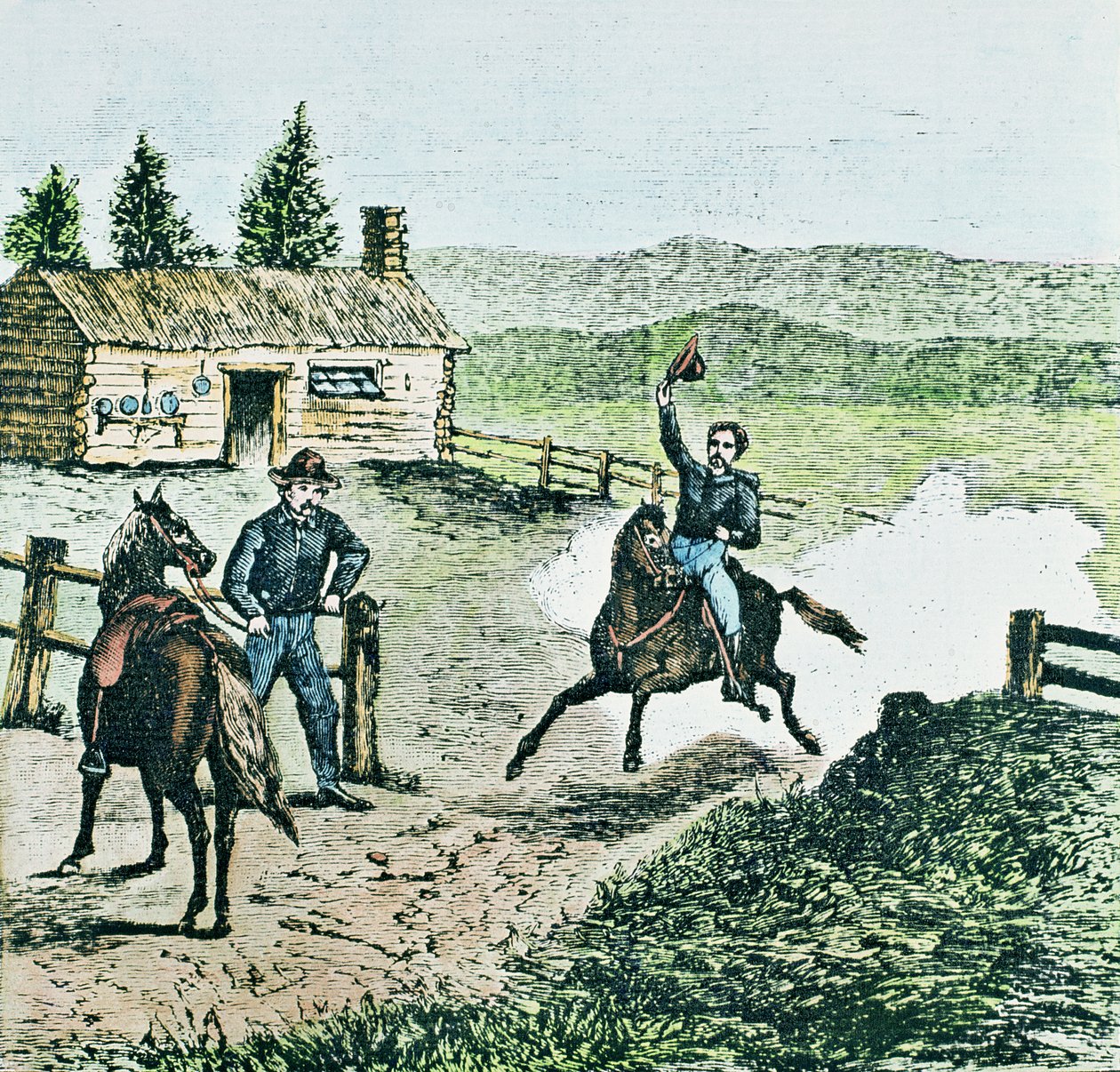 Estación del Pony Express de American School