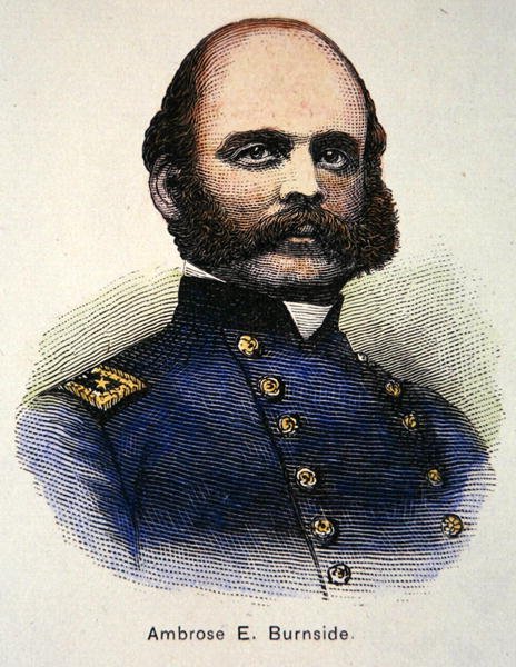 Retrato de Ambrose E. Burnside de American School