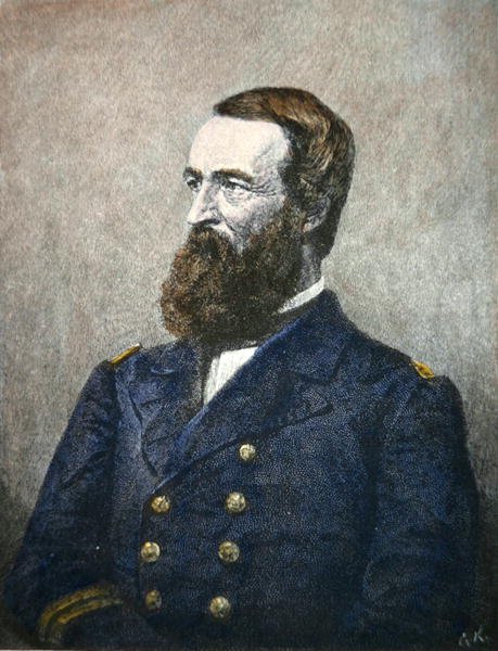 Retrato de David Dixon Porter (1813-91), Almirante de la Marina Federal de American School