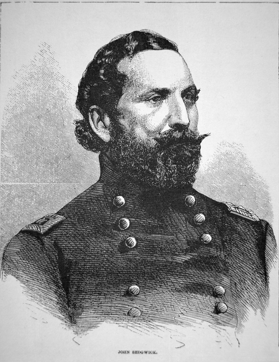 Retrato del General John Sedgwick de American School