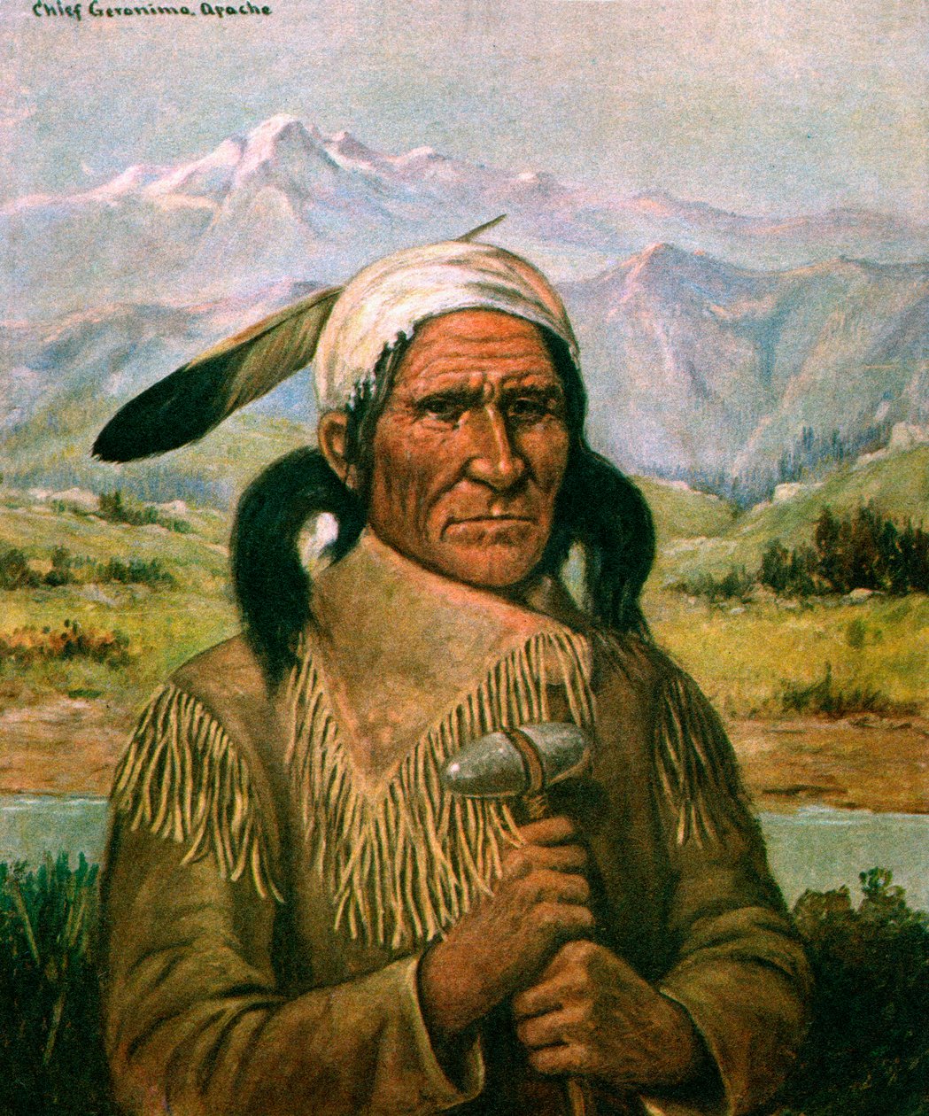 Retrato de Gerónimo de American School