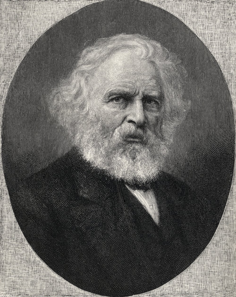 Retrato de Henry Wadsworth Longfellow, de 