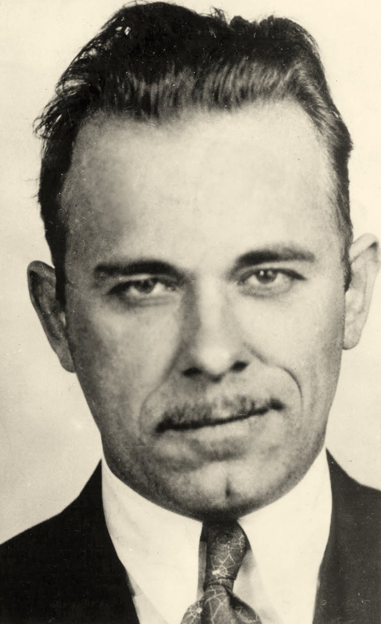 Retrato de John Dillinger (1903 – 34) de American School