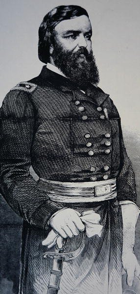 Retrato del General de División John Pope de American School