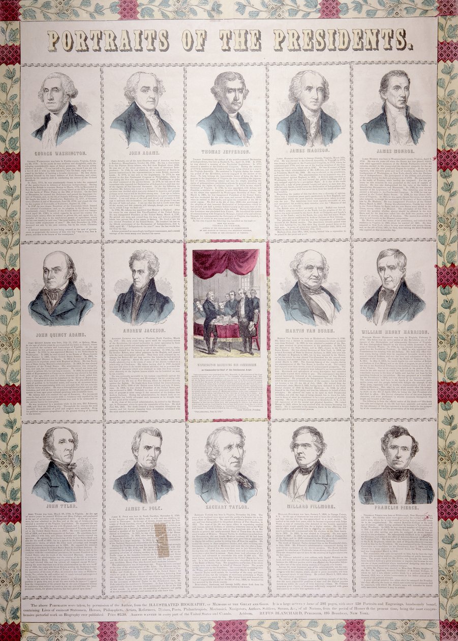 Retratos de los presidentes de American School