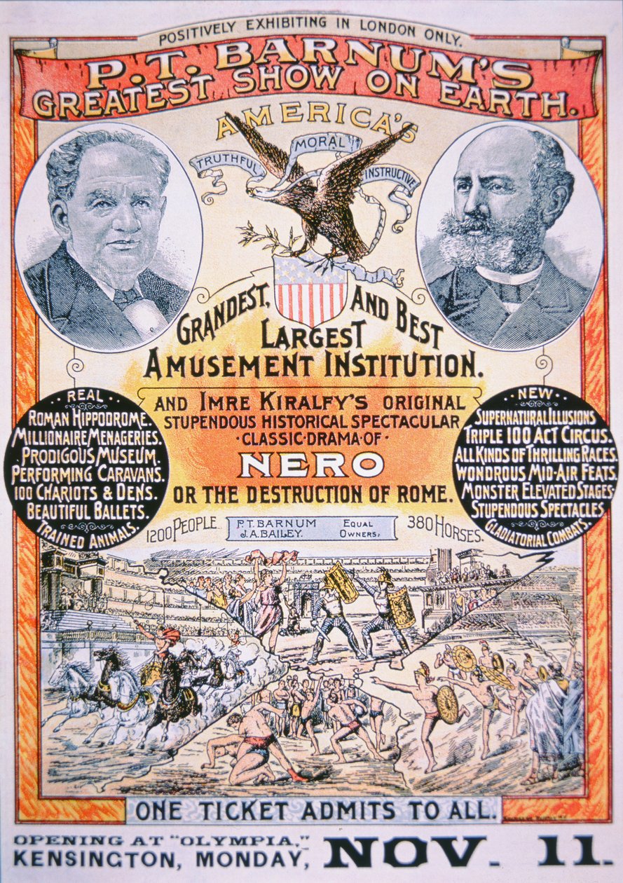 Cartel publicitario del 