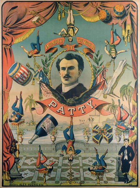 Póster publicitario de Patty 