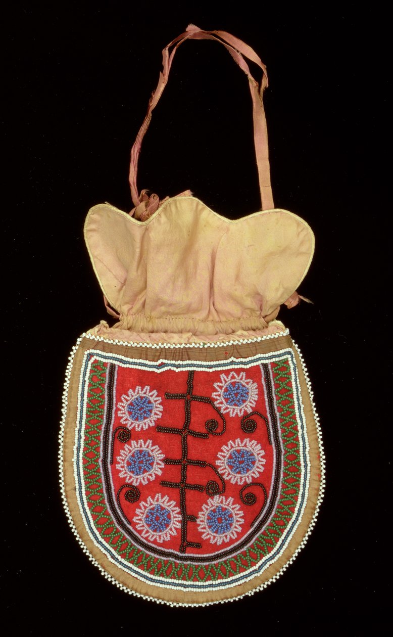 Bolsa (tela y cuentas) de American School