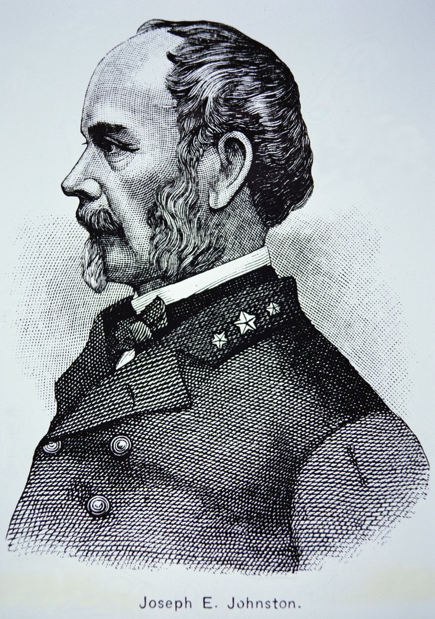 Retrato del General Joseph E. Johnston (1807-1891) de American School