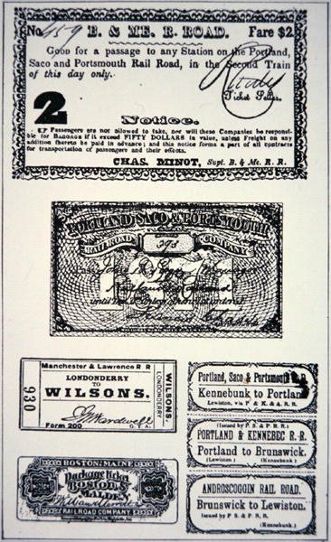 Boletos de tren de American School