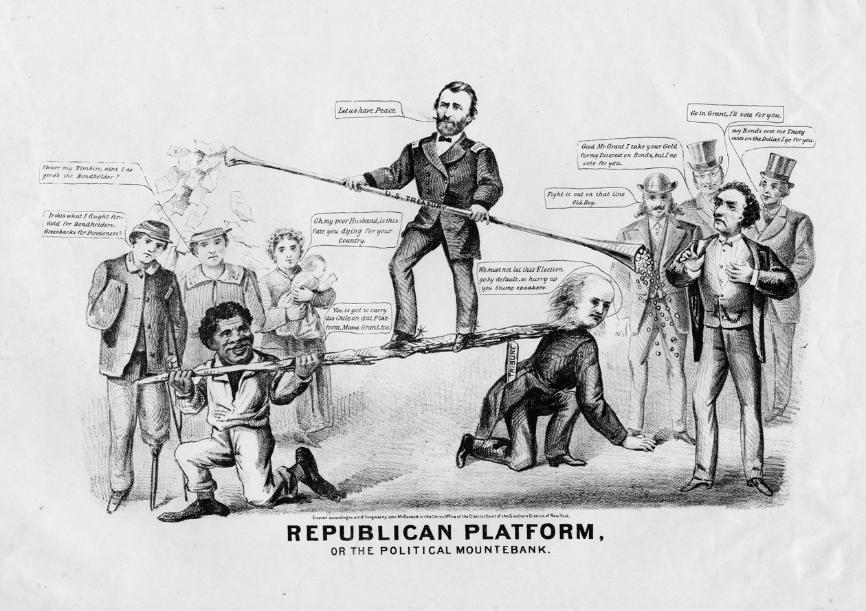 Plataforma republicana, o, El charlatán político de American School