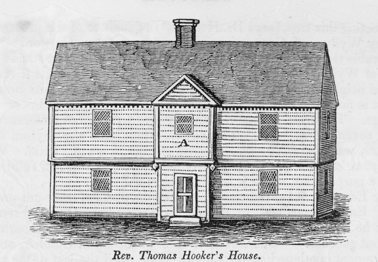 Casa del reverendo Thomas Hooker, de 