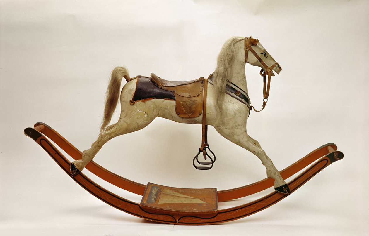 Caballo balancín de American School