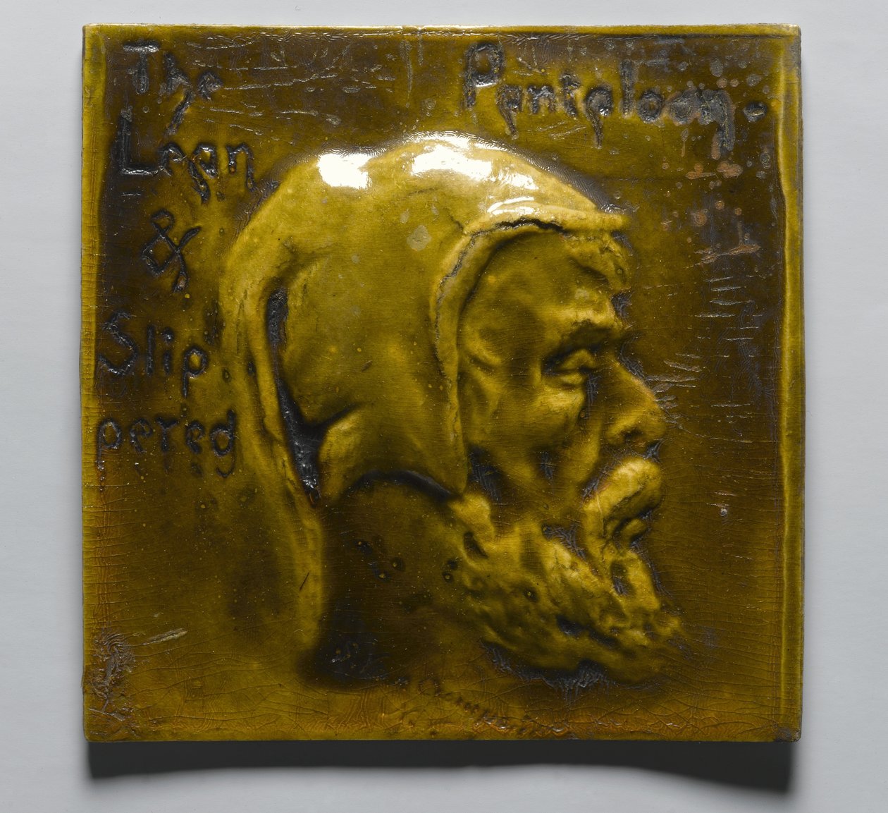 Muestra de vendedor de azulejos de Kensington, hecha en Nueva York por S. Van Campen & Company, c.1885 de American School