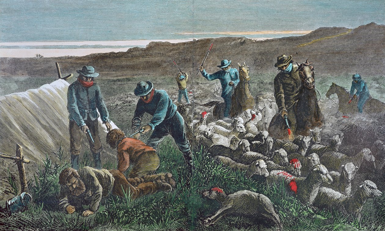 Matanza de ovejas durante la Guerra de Pleasant Valley, Arizona de American School