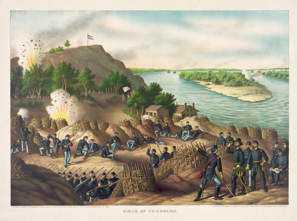 Sitio de Vicksburg - Rendición, 4 de julio de 1863 de American School