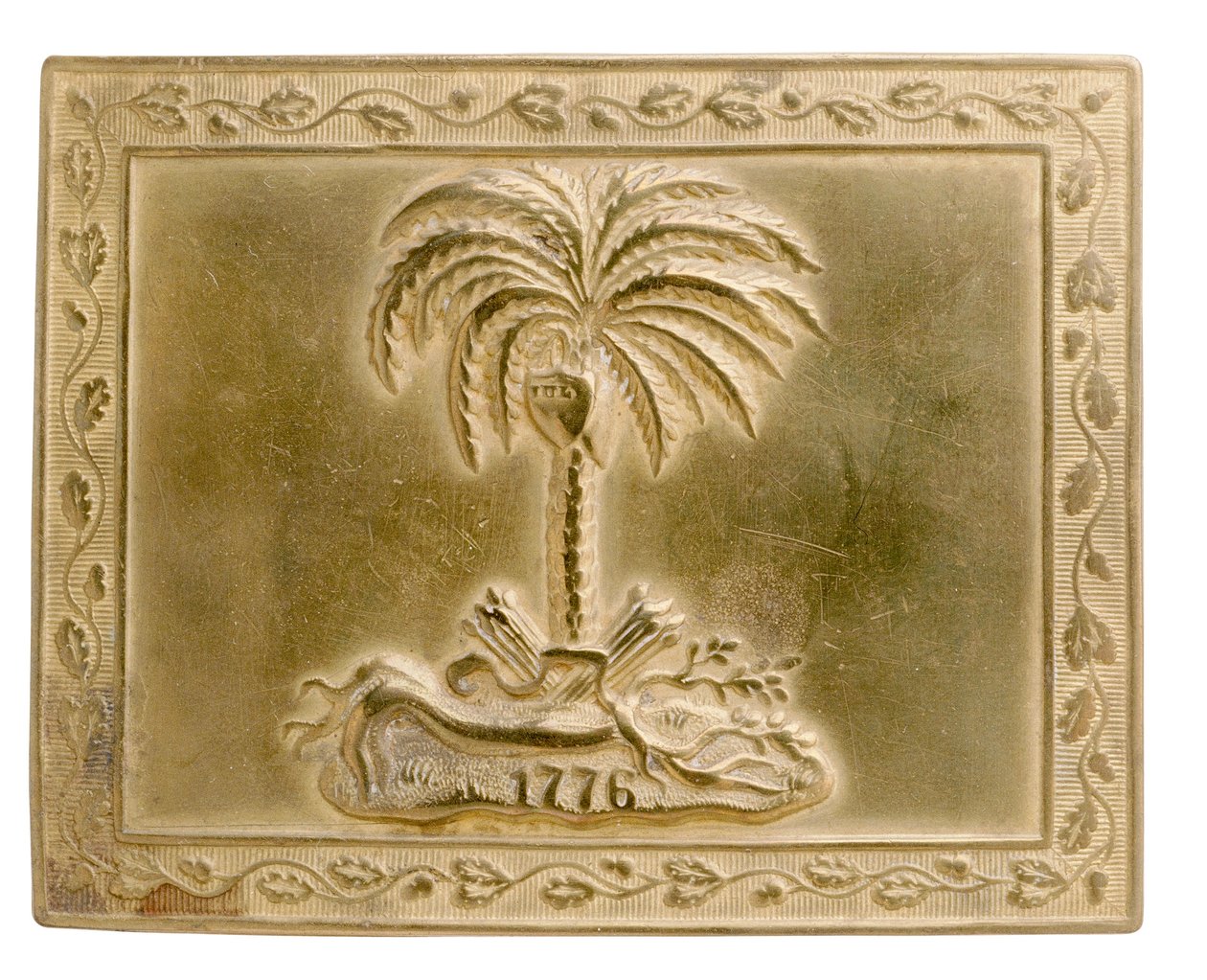 Placa de cinturón de Carolina del Sur de American School