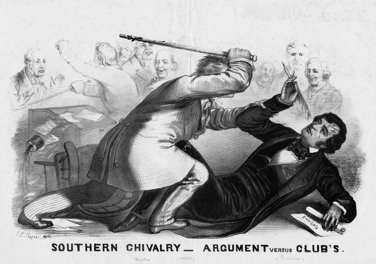Caballerosidad sureña: argumento contra garrotes de American School