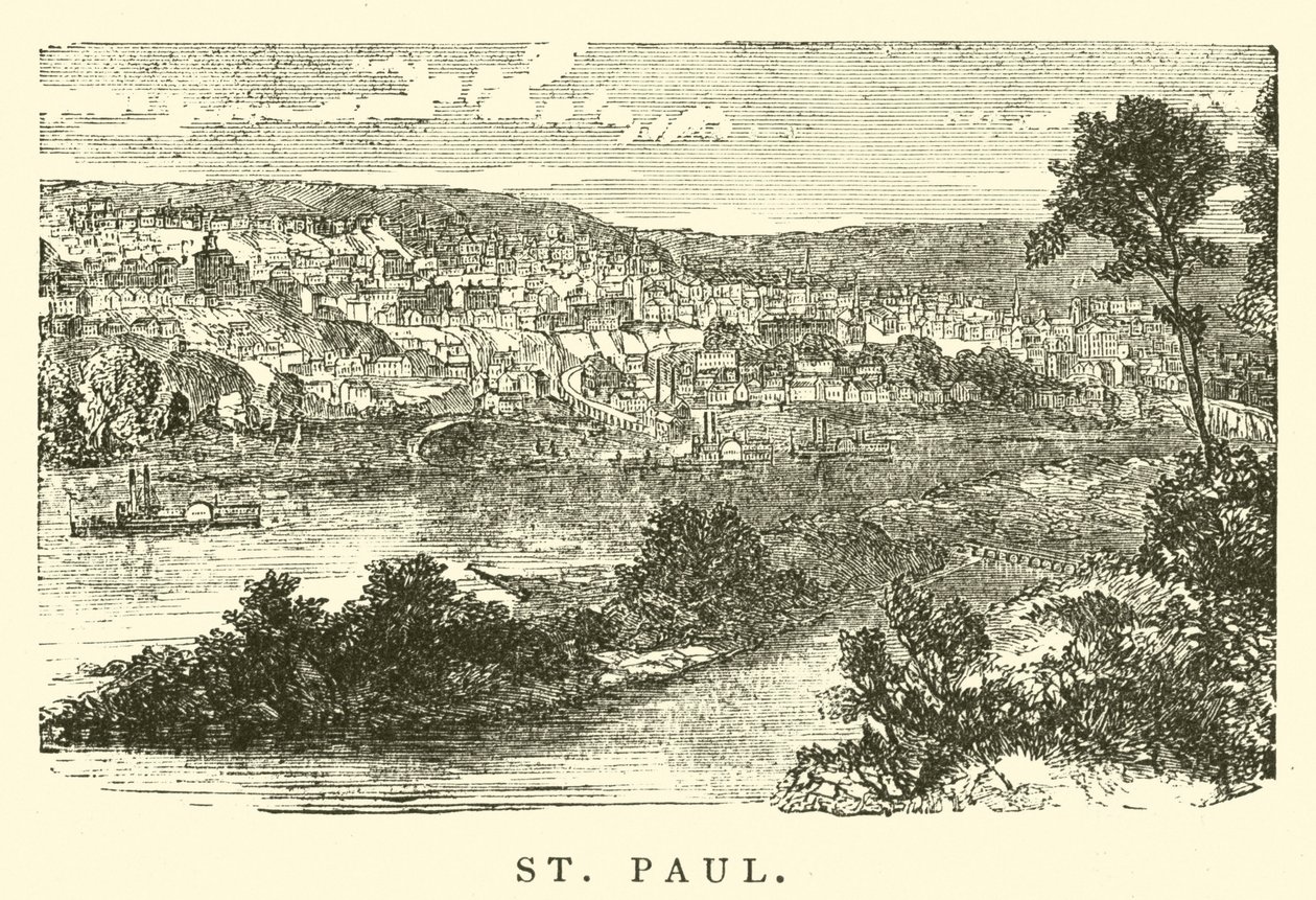 San Pablo (grabado) de American School