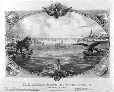 La octava maravilla del mundo, el cable atlántico, pub. por Kimmel & Forster de American School