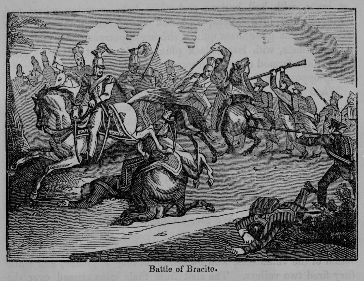 La Batalla de Bracito, Ilustración de 
