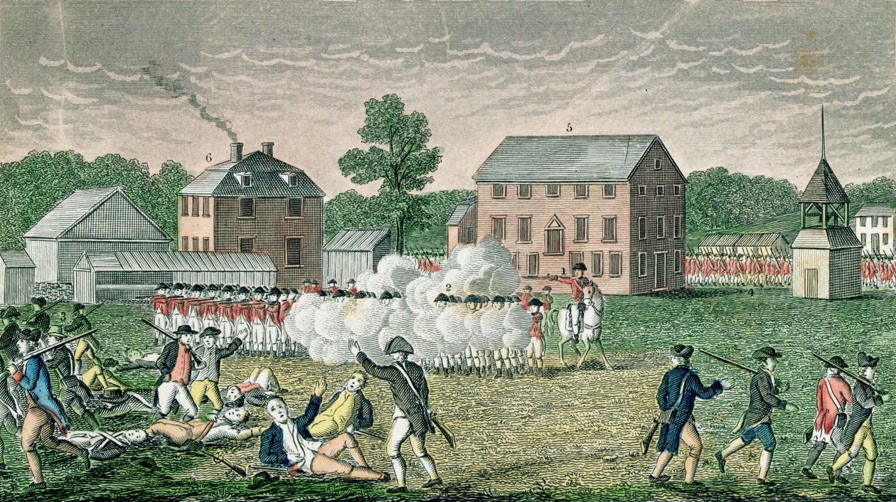 La Batalla de Lexington, 19 de abril de 1775, de 