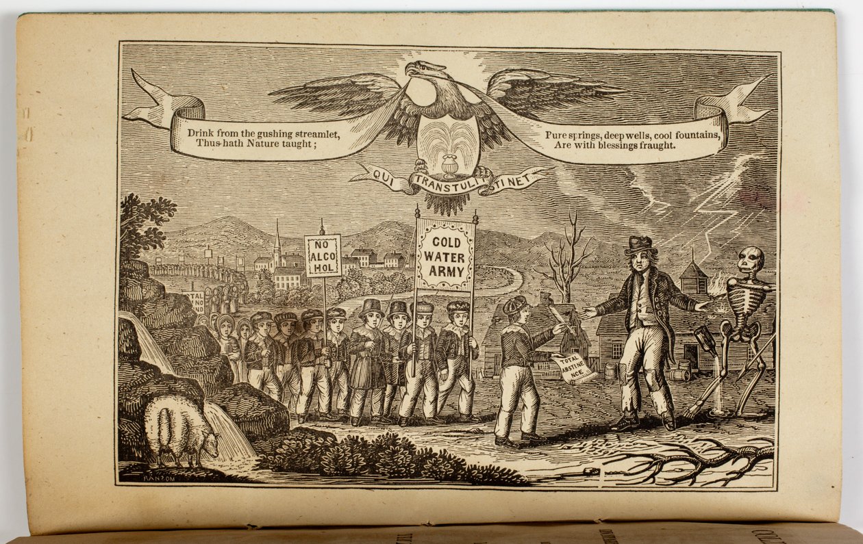 La Promesa del Ejército de Agua Fría, 1842 de American School