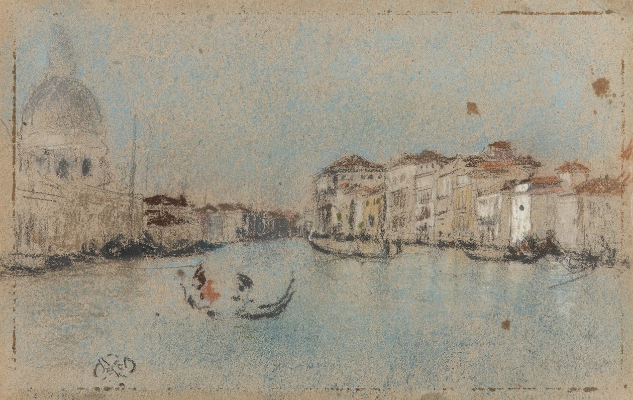 El Gran Canal, Venecia, c.1879-80 de American School