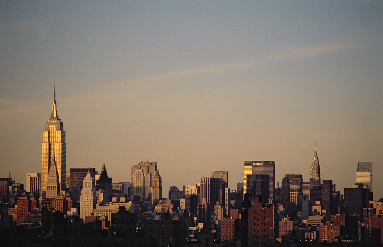 El horizonte de Manhattan de American School