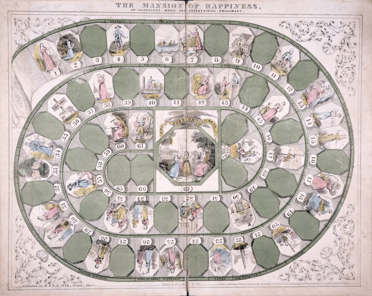 El Juego de Mesa de la Mansión de la Felicidad de American School