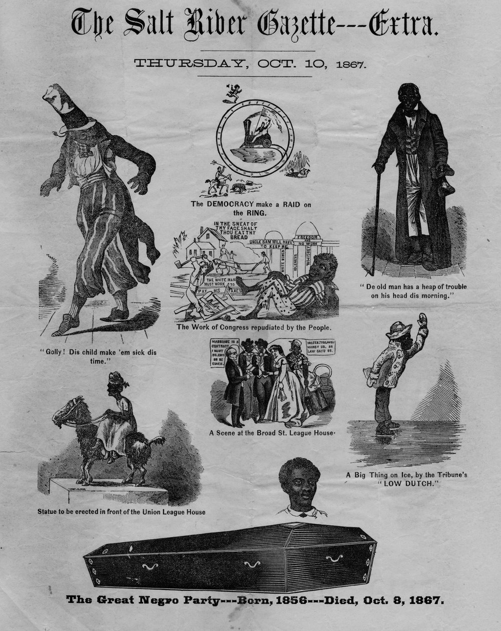 La gaceta del río Salado: extra de American School