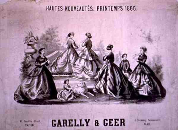 Lo Último para la Primavera de 1866, de Garelly & Greer, Nueva York de American School