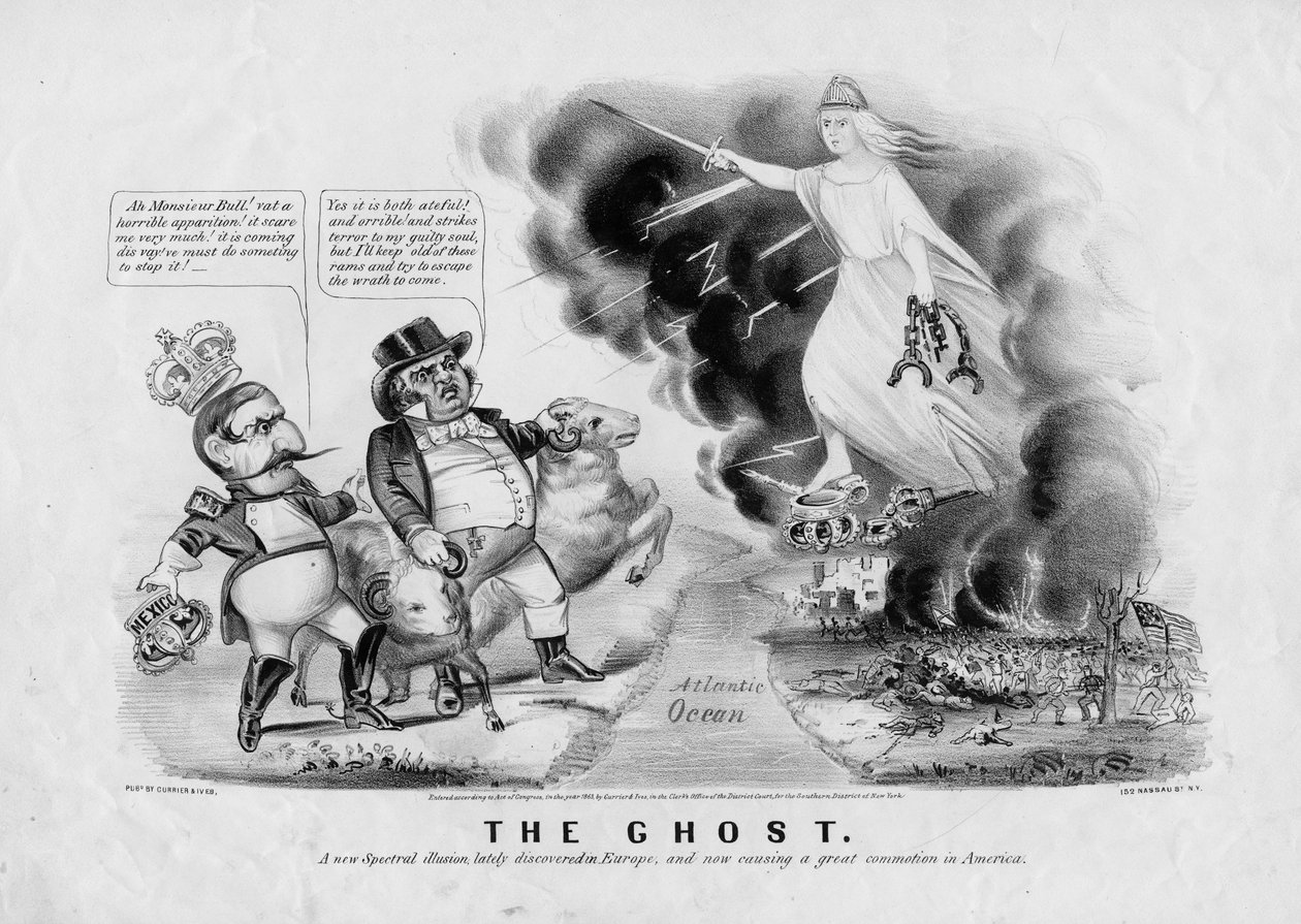 El fantasma: una nueva ilusión espectral, descubierta recientemente en Europa y ahora causando gran conmoción en América de American School