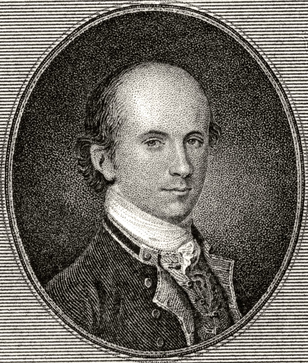 Thomas Heyward Jr., grabado por James Barton Longacre (1794-1869) de American School