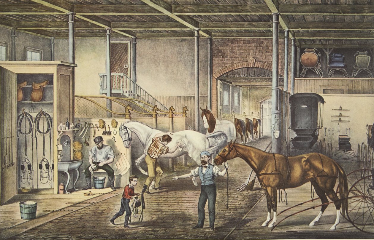 Trotones en Casa, Un Establo Modelo de American School