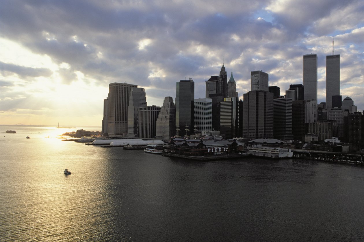 Vista hacia el Distrito Financiero a través del East River de American School