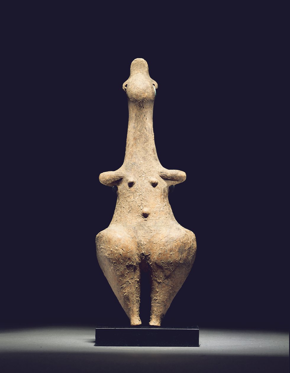 Ídolo femenino esteatopígico, principios del 1er milenio a.C. de Amlash Culture