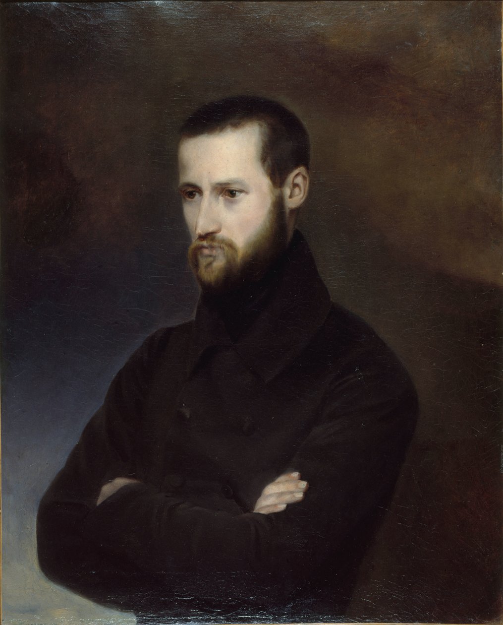 Retrato de Louis-Auguste Blanqui 1805-1881, entre 1844 y 1850 de Amélie Suzanne Serre