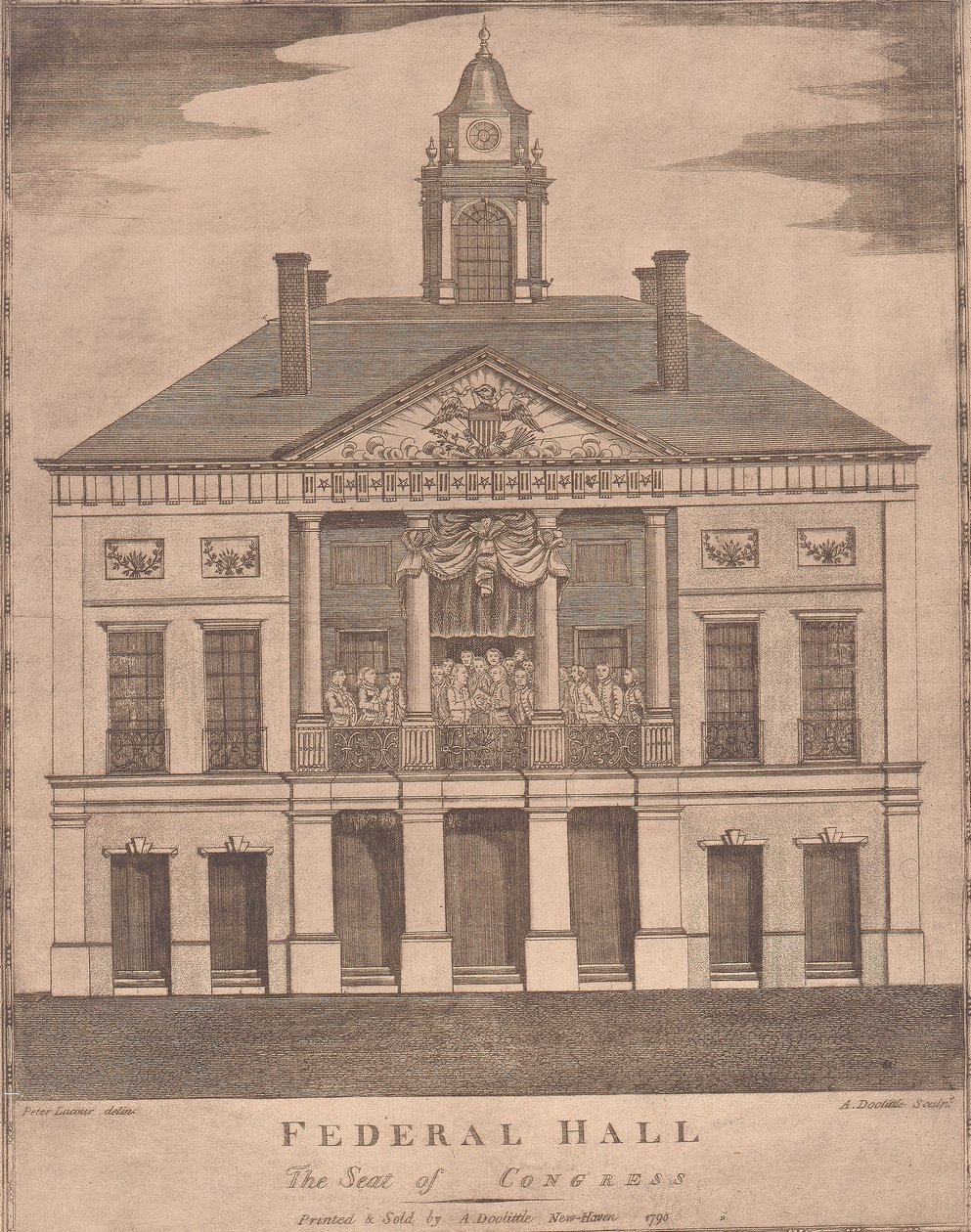 Palacio Federal, sede del Congreso de Amos Doolittle