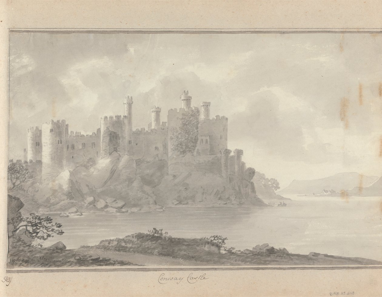Vistas en Inglaterra, Escocia y Gales: Castillo de Conway de Amos Green