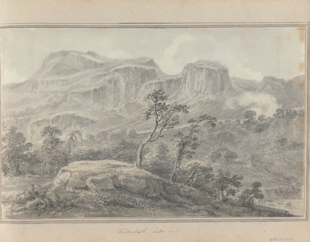 Vistas en Inglaterra, Escocia y Gales: Watenlath, 30 de agosto de 1802 de Amos Green