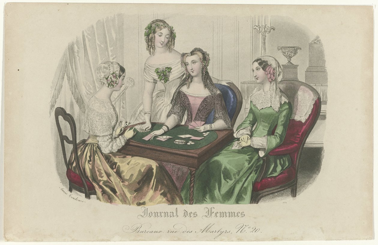 Journal des Femmes, ca. 1840, No. 1575 de Anaïs Colin Toudouze