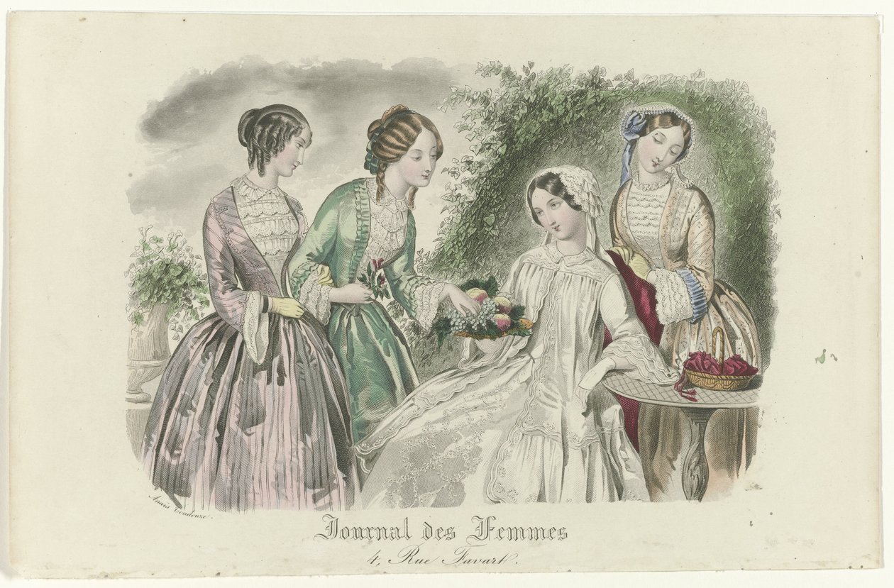 Journal des Femmes, ca. 1850: 4, Rue Favart de Anaïs Colin Toudouze