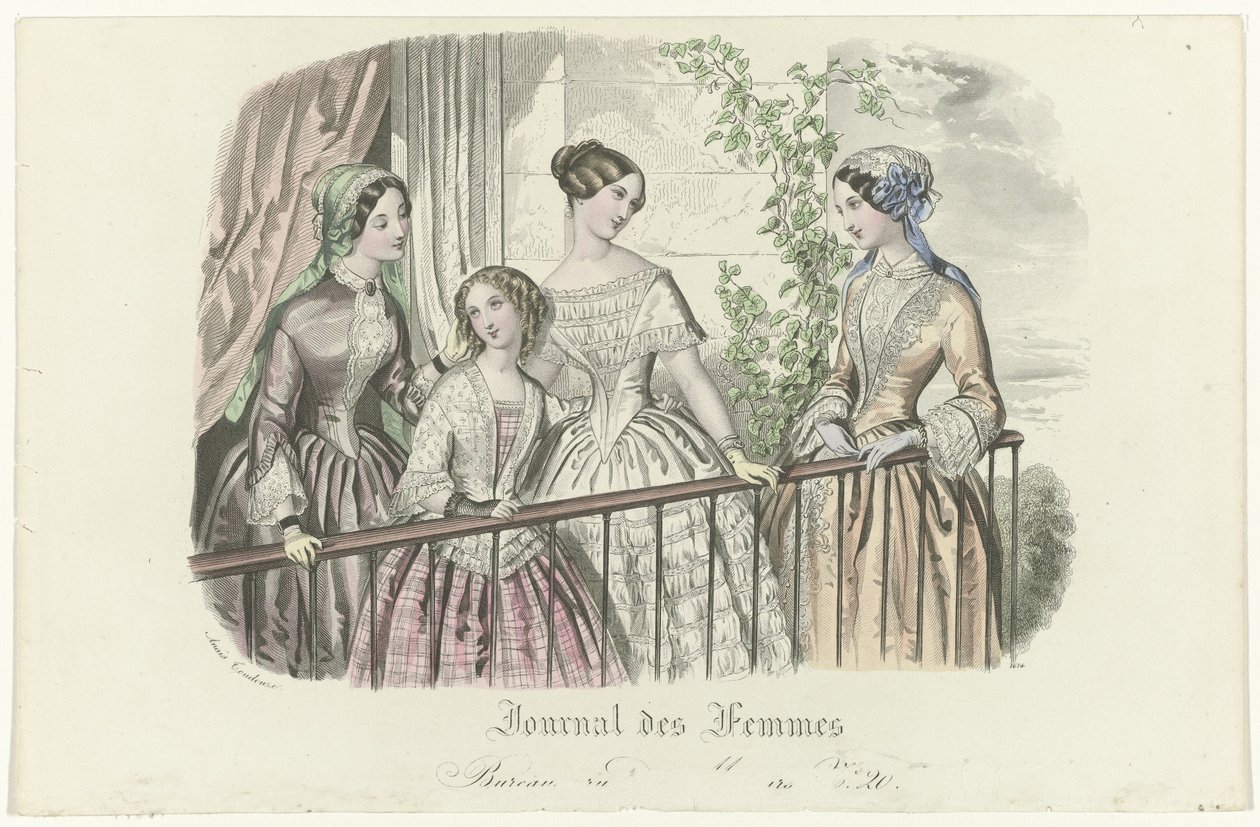 Journal des Femmes, ca. 1850, No. 1614 de Anaïs Colin Toudouze